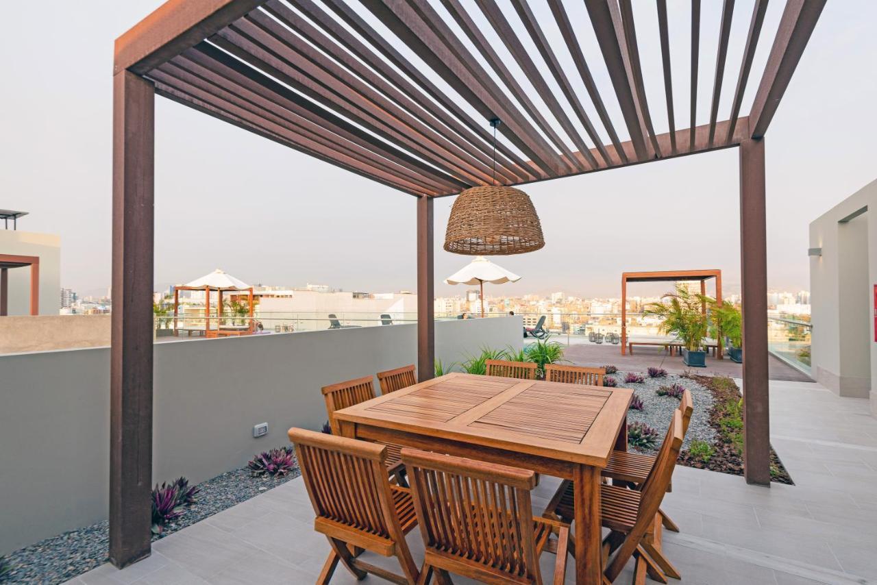 ✶ Nazca Penthouse ✶ 3-Stories Luxury Rooftop Pool Lima Exterior photo